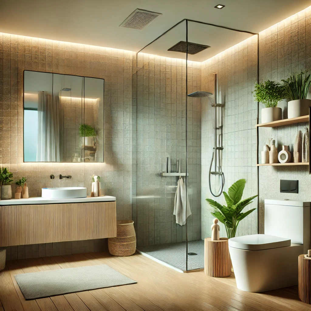 How can I make my bathroom more eco-friendly?