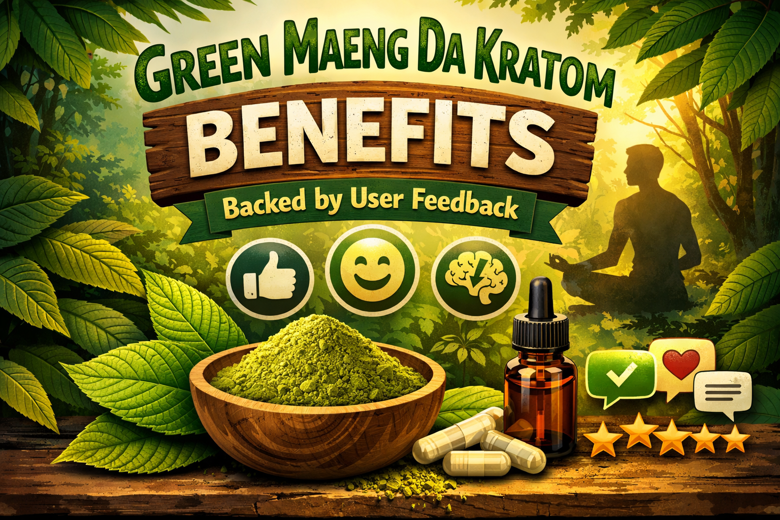 Green Maeng Da Kratom Benefits Backed by User Feedback