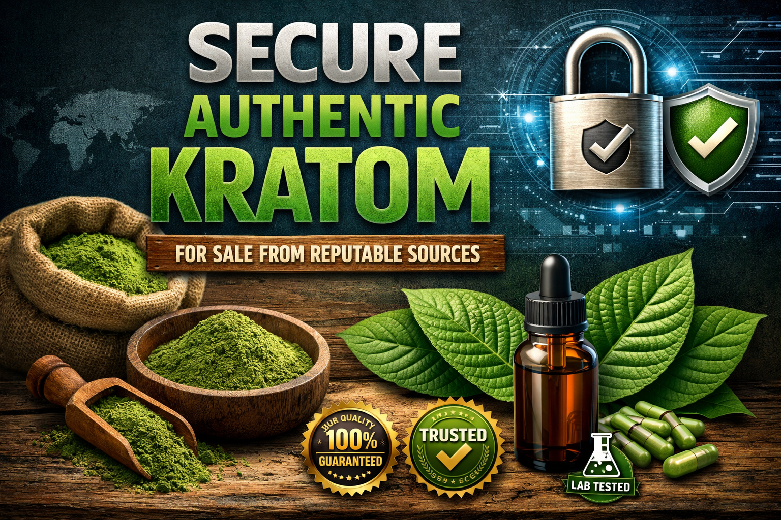 Secure Authentic Kratom For Sale From Reputable Sources